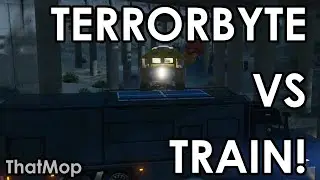 TERRORBYTE vs TRAIN! Boredom in GTA 5, In a Nutshell #Shorts