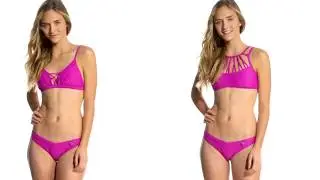 Small pink bikinis