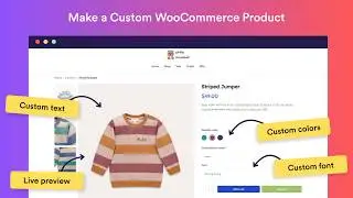 How to sell customizable products in WooCommerce