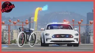 Rocket Bike Trolls Cops - GTA 5 RP