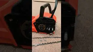 How to re-install your M18 Milwaukee Electric Chainsaw chain