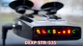 Видеообзор радар детектора DEXP STR 535