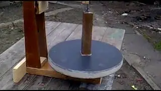 Самодельный гончарный круг