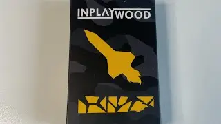 INPLYWOOD Сложи Ракету из 11 деталей (Fold the Rocket out of 11 parts)