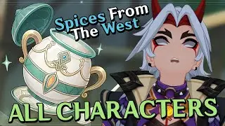 Spices From the West - All Characters Dialogue - Genshin Impact