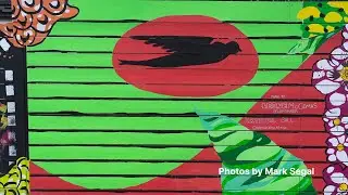 JUST US Mural Project - Leone McComas and Krystal Ball