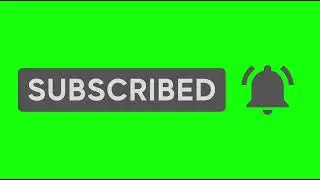 Subscribe  | Green Screen : Chrome Key 1080p Copyright Free
