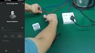 Tuya Smart Life WiFi Energy Meter 80A with Current Transformer Clamp KWh Power Monitor Electricity