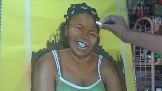 Adolescent Poster Painting | Timelapse Art