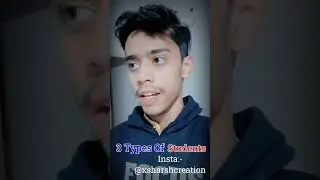 3 types of students 😂. #funny #memes #comedy #jokes #funnyvideo #shorts #viral