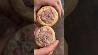 Шампиньон-бургер🍔🍄🔥 Это дико вкусно😍
