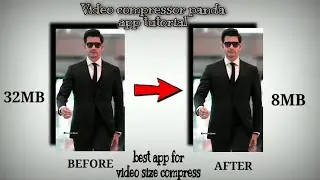 HOW TO REDUCE VIDEO SIZE WITHOUT LOSING QUALITY|| #pandacompressor #telegram #instagram#maheshbabu