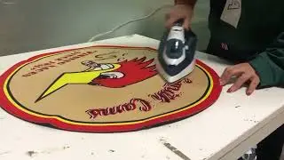 Use An Iron To Smooth The Indoor Outdoor Polypropylene Rug