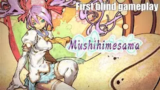Mushihimesama blind gameplay | Novice difficulty | Original Mode |