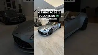 O PRIMEIRO Aston Martin DB12 do BRASIL! 🤯