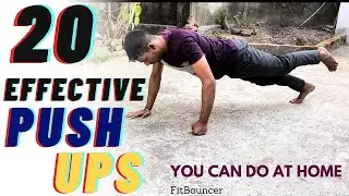 20 EFFECTIVE PUSHUPS AT HOME