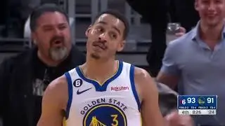 JORDAN POOLE SPOTS A REAL BADDIE