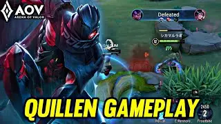 AOV : QUILLEN GAMEPLAY | IN JUNGLE - ARENA OF VALOR LIÊNQUÂNMOBILE ROV