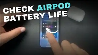 How to Check AirPods Battery Life (While WearingThem)