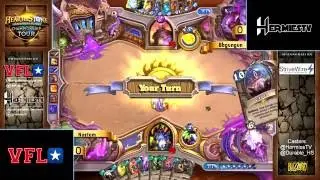 Hearthstone: VFL Weekly #8- HIGHLIGHTS: Semi Finals 2 - BbGunGun vs. Nostdam