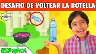 Juego de Desafío de Lanzar Botellas con Ryan!