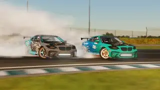 Nissan S22 Tandem Drift - S15 Chassis with BMW F22 Frontend and LS Engine | Assetto Corsa