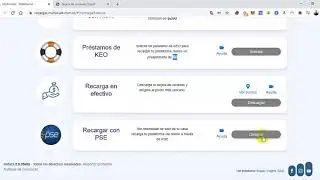 Recarga de la Plataforma Multimark y traslado entre bolsas