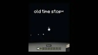 Minecraft bedrock new time stop