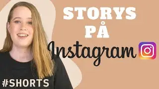 Så använder du storys på Instagram #shorts
