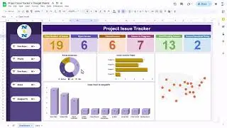 Project Issue Tracker in Google Sheets | Step by Step tutorial