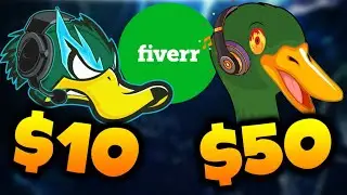 I Hired 5 Fiverr Artists To Design Me A New Logo/Streaming Overlay