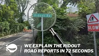 We explain the Ridout Road reports in 72 seconds