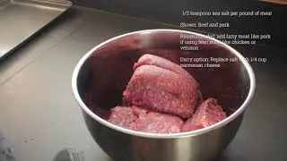 Pork and Beef Meatballs