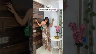 Pinterest Inspo | Day 3 | dinner date | Shruti Kothari | Bodycon long dress  #fashion#outfitstyling
