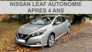 Nissan leaf, test d'autonomie après 4 ans et 50000 kms   HD 1080p 