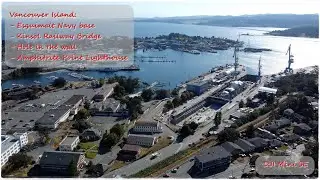 Vancouver Island - Port Alberni | Kinsol Rail Bridge | Hole in Wall | Lighthouse - (DJI Mini SE)