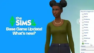 What’s new in The Sims™ 4 Base Game Update