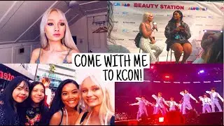 COME WITH ME TO KCON LA 2018! | TRAVEL VLOG | KAYLIN JANE