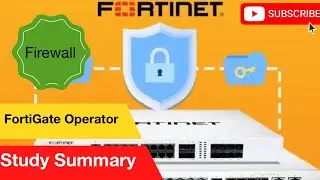Fortinet FortiGate Operator Lesson11 - Configuring FortiGate SSL VPN #fortinet #firewall
