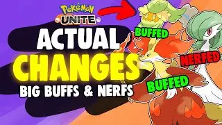 PATCH CHANGES W/ NUMBERS! DELPHOX BUFFS, GARDEVOIR NERFS, COMFEY BUFFS & MORE CHANGES!