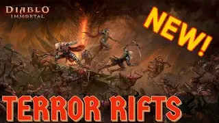 TERROR RIFTS! (New Update: Precipice of Horror) | Diablo Immortal #diabloimmortal #gameplay #gaming