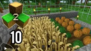 Survivalcraft 2 - Gameplay Walkthrough Part 10: Automatic Farming