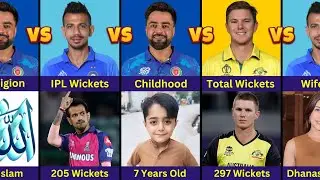 Comparison: Rashid Khan vs Yuzvendra Chahal vs Adam Zampa