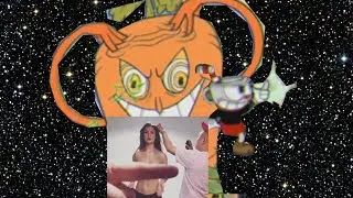 дал леща призраку в Cuphead