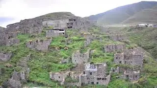 Село Чираг.Самое высокогорное село в Дагестане после с.Куруш.Чираг с высоты птичьего полета!