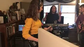Recording session clip