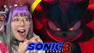 SONIC THE HEDGEHOG 3 OFFICIAL MOVIE TRAILER REACTION - Zamber Reacts