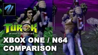 Turok: Dinosaur Hunter // XBOX ONE vs N64 COMPARISON