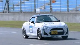 新型コペンローブで岡山国際サーキットを走ってみました！【HALFWAY LA400K】