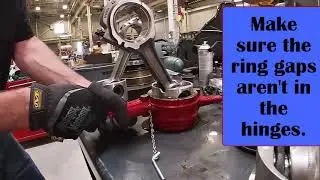 Piston assembly and installation